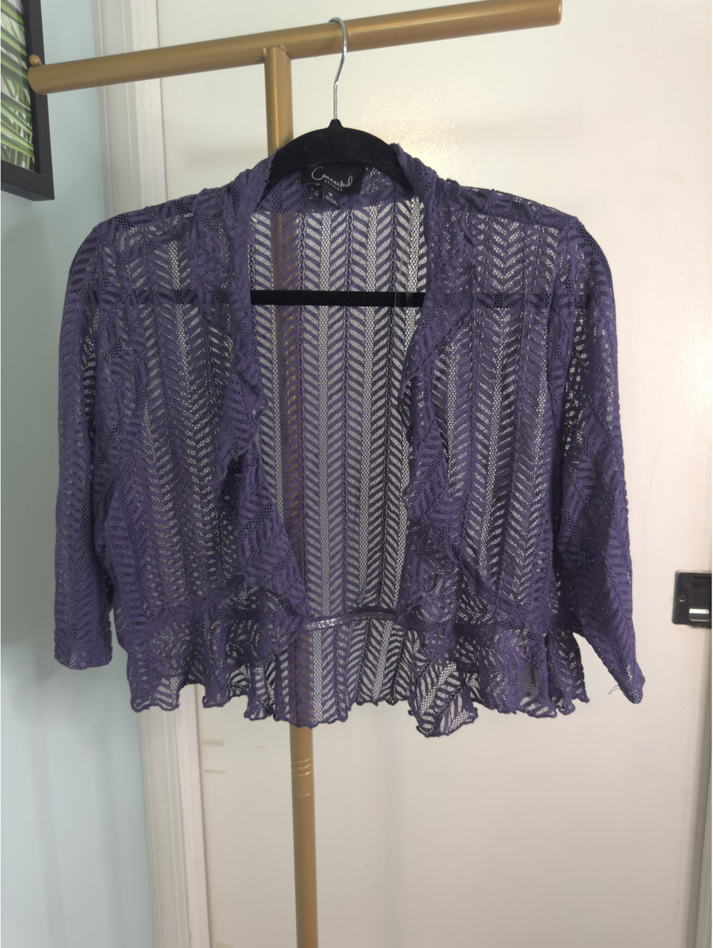 Whimsical Fairycore Lace Shrug